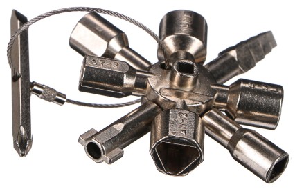 Uniwersalny klucz do szaf serwisowych UNI SERVICE BOX 13