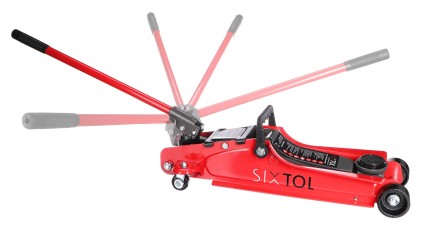 Mobilny hydrauliczny podnośnik niskoprofilowy 2,5t SX JACK 2,5T 360