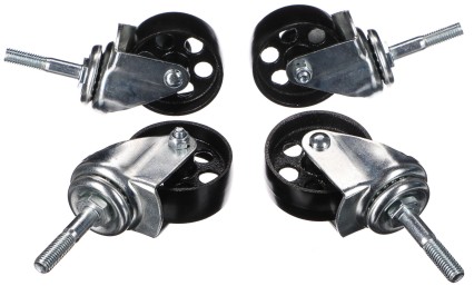Kółka jezdne do podnośnika skrzyni biegów SX TRANSMISSION JACK 0,5T, 4 szt. - część zamienna