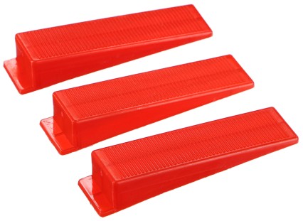 Zestaw klinów poziomujących LEVEL SYSTEM WEDGE 100 szt.