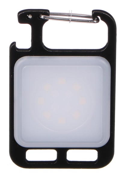 Wielofunkcyjna latarka brelokowa z magnesem LAMP KEY 3, 300 lm, LED, USB
