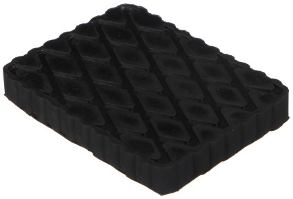 Gumowa podkładka do podnośnika samochodowego JACK PAD 12, 160x120x20 mm