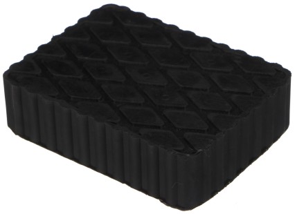 Gumowa podkładka do podnośnika samochodowego JACK PAD 13, 160x120x40 mm