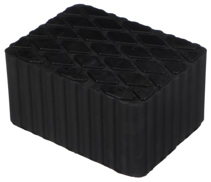 Gumowa podkładka do podnośnika samochodowego JACK PAD 14, 160x120x80 mm