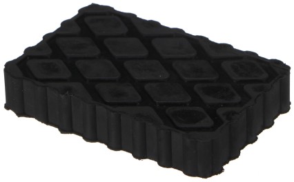 Gumowa podkładka do podnośnika samochodowego JACK PAD 16, 120x80x20 mm