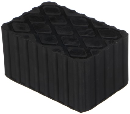 Gumowa podkładka do podnośnika samochodowego JACK PAD 18, 120x80x60 mm