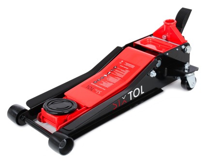 Mobilny hydrauliczny podnośnik heavy-duty 3T niskoprofilowy z pedałem SX JACK PEDAL 3T BLACK