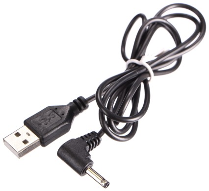 Zapasowy kabel USB z wtykiem DC 3,5x1,35 mm, do dyfuzorów Flower i Ball