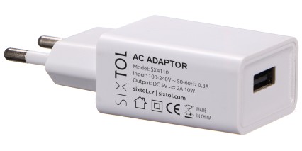 Uniwersalny zasilacz sieciowy USB 5V/2A, do dyfuzorów Car Flame, Bloom i Honey