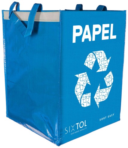 Torba do segregacji SORT EASY PAPEL ES, 30x30x40 cm, 36 l