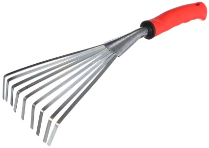Jednoręczne szwedzkie grabki, długość 350 mm, ergonomiczny uchwyt