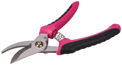 Nożyce ogrodowe GARDEN PINK ONE, nierdzewne, 20 cm