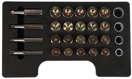 Zestaw do naprawy gwintów misek olejowych MECHANIC OIL PAN SET 64, 64ks