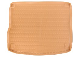 Gumowa mata do bagażnika BMW 5 Touring beżowa 05/2004-2010