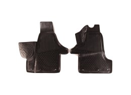 Dywaniki gumowe 3D VOLKSWAGEN Transporter (T6), 2015->, VAN, (Europe), 2szt.