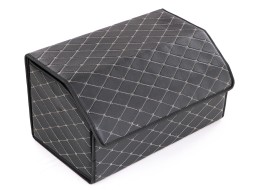 Organizer do bagażnika samochodowego CAR COMPACT ELEGANT L, 2 przegródki, składany, z pokrywą