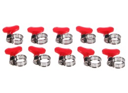 Opaska na wąż z motylkiem MECHANIC CONNECT 10-16mm, 10 szt.