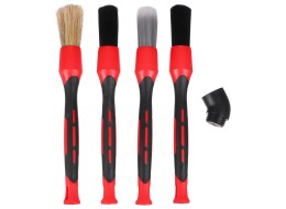 Zestaw precyzyjnych szczotek z wymiennymi nasadkami do czyszczenia samochodu CAR DETAILING BRUSH 4