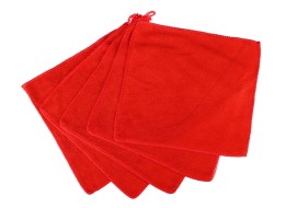 Ściereczki z mikrofibry do mycia samochodu CAR DETAILING WASH TOWEL SET 5, 25x25 cm 450 g/m2, 5 szt.