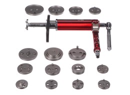 Pneumatyczny przyrząd do wciskania tłoczków hamulcowych MECHANIC BRAKE SET PNEU 16, zestaw 16 szt.