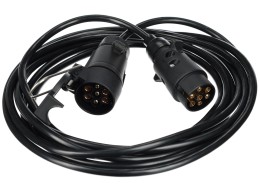 Kabel przedłużający 7-pin - gniazdo i wtyczka TRAILER CABLE 7, 12V, 5m