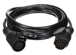 Przedłużacz 13-pinowy - gniazdo + wtyczka TRAILER CABLE 8, 12V, 5m