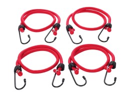 Gumowe taśmy mocujące/gumki CARGO CORD BASIC 80, 80 cm, 4 szt.