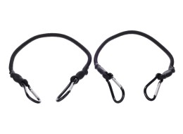 Gumowe pasy mocujące/gumki CARGO CORD CARABINER 50, 50 cm, 2 szt.