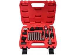 Zestaw do montażu i demontażu kół pasowych alternatora MECHANIC PULLEY SET 2, 18 szt.