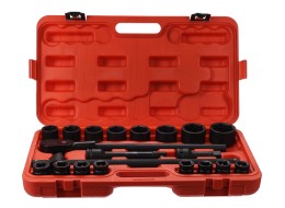 Zestaw nasadek z grzechotką MECHANIC WRENCH SET 2, o wzmocnionej konstrukcji, 21 szt.