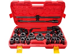 Zestaw nasadek MECHANIC WRENCH SET 3, o wzmocnionej konstrukcji, 26 szt.