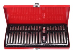 Zestaw bitów Torx w metalowym pudełku MECHANIC TORX SET 1, 40 szt.