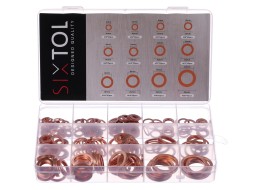 Zestaw miedzianych pierścieni uszczelniających MECHANIC RING SET 2, M5–M20, 300 szt.