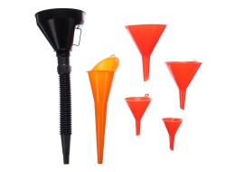 Zestaw lejków do dolewania płynów MECHANIC FUNNEL SET 2, 6 szt.