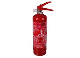 Gaśnica proszkowa FIRE STOP 1 kg, ABC, całometalowa, wraz z metalowym uchwytem