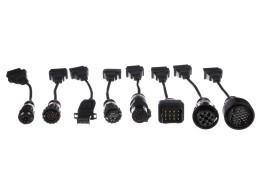 Kompletny zestaw redukcji OBD-II do samochodów ciężarowych MECHANIC CABLE SET 2, 8 szt.