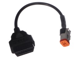 Redukce OBD-II 4-pin pro motocykly Harley-Davidson MECHANIC CABLE 20