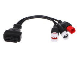 Redukce OBD-II 3-pin/4-pin/6-pin pro motocykly Yamaha a Honda MECHANIC CABLE 23