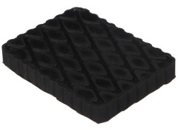 Gumowa podkładka do podnośnika samochodowego JACK PAD 12, 160x120x20 mm