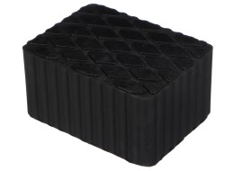Gumowa podkładka do podnośnika samochodowego JACK PAD 14, 160x120x80 mm