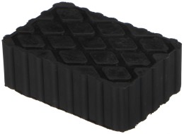 Gumowa podkładka do podnośnika samochodowego JACK PAD 17, 120x80x40 mm
