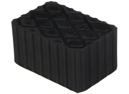 Gumowa podkładka do podnośnika samochodowego JACK PAD 18, 120x80x60 mm