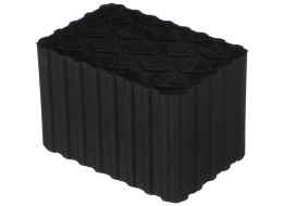 Gumowa podkładka do podnośnika samochodowego JACK PAD 19, 120x80x80 mm