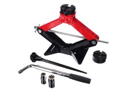 Podnośnik nożycowy z grzechotką SX SCISSOR JACK WIDE PAD 2,5T