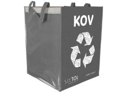 Torba na segregowane odpady SORT EASY METAL, 30x30x40cm, 36l