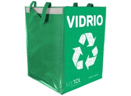 Torba do segregacji SORT EASY VIDRIO ES, 30x30x40cm, 36l