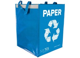 Torba do segregacji SORT EASY PAPER EN, 30x30x40cm, 36l