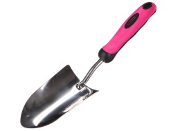Łopatka ogrodowa GARDEN PINK ONE, nierdzewna, 33 cm