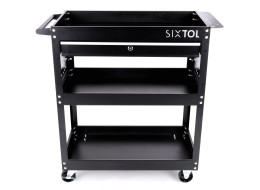 Wózek warsztatowy na narzędzia MECHANIC TROLLEY ROGER DRAWER, 3 półki + 1 szuflada
