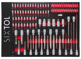 Moduł narzędziowy do wózka warsztatowego MECHANIC TOOL TRAY 2, 102 szt.